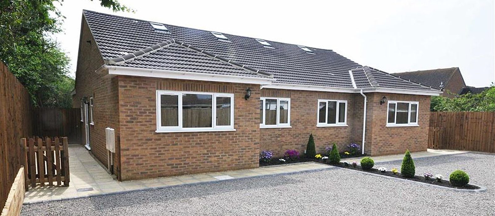 stone bungalow extension