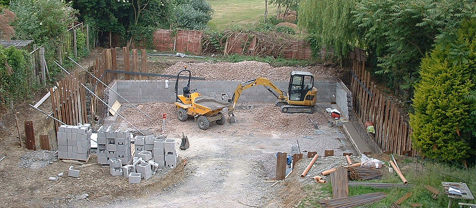 An underground house  Gloucestershire Building Contractor