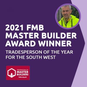 FMB Tradesperson of the year South West winner